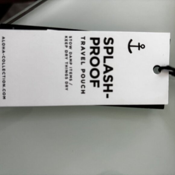 NWT Aloha Collection Sandstone/Tide Swish Mid Pouch - Picture 3 of 6